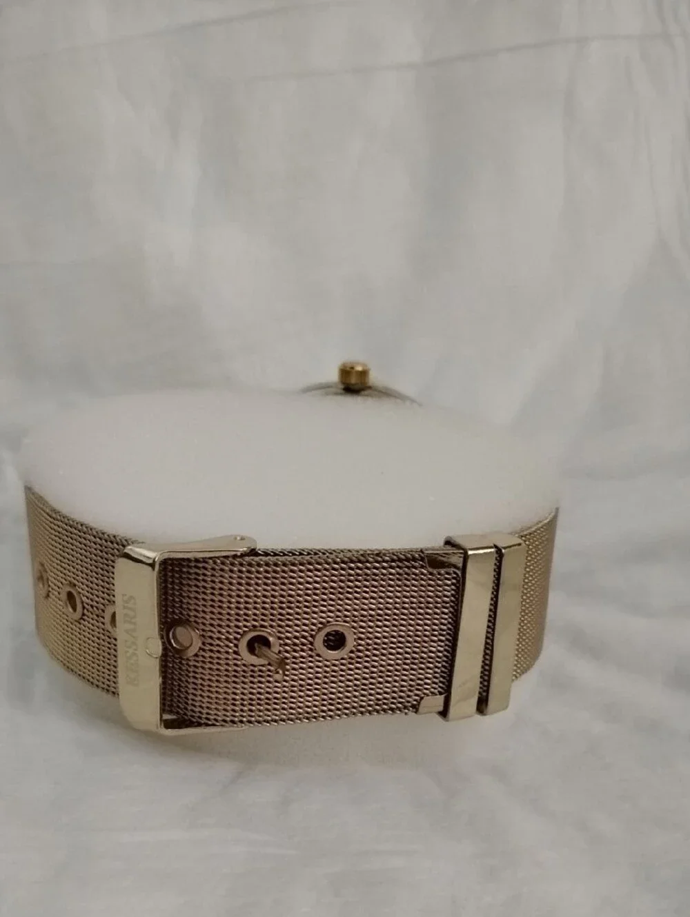 Kessaris Goldtone Bracelet Watch